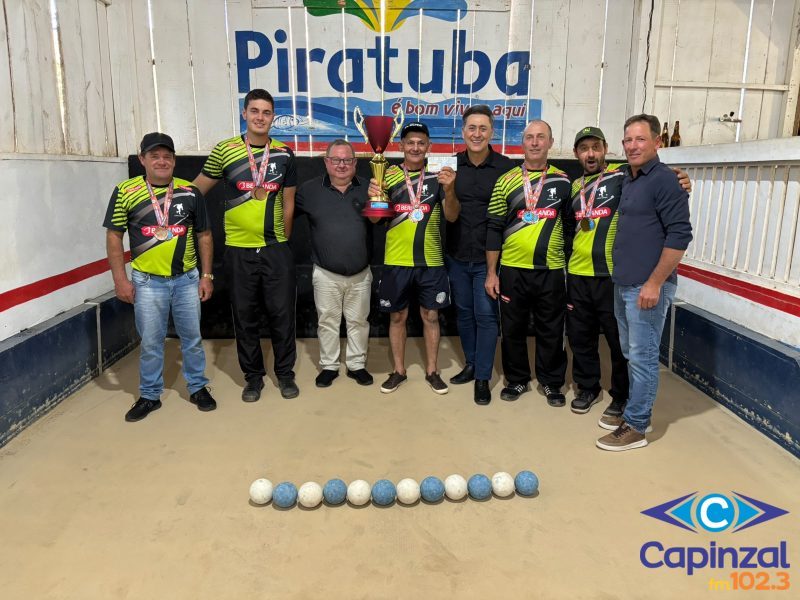 Nova Beleza conquista o título do Campeonato Municipal de Bocha de Piratuba