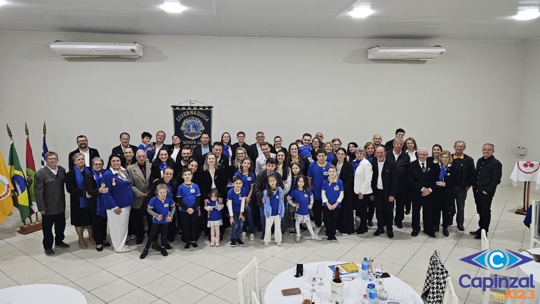 Lions Clube Capinzal/Ouro realiza a fundação e posse do Clube do Leãozinho