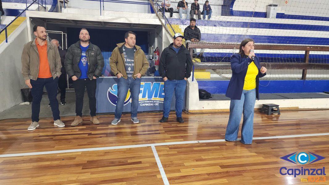 Capinzal abre 2º Campeonato Empresarial com participação de mais de 50 empresas