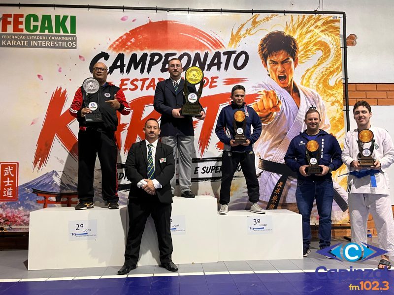 Capinzal conquista o título da 2ª etapa do Estadual Catarinense de Karatê em Lacerdópolis