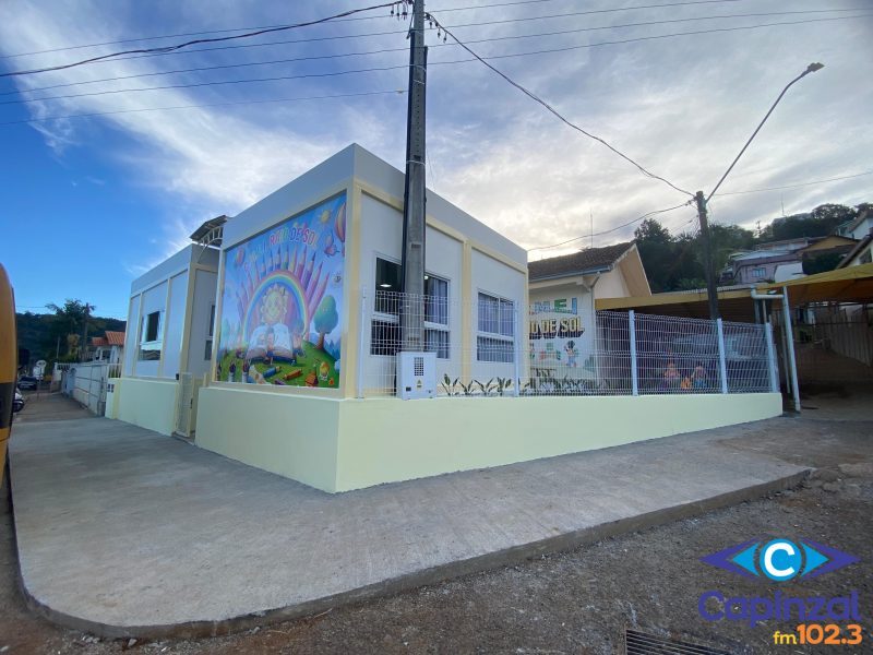 Novas salas modulares do CMEI Raio de Sol serão entregues em breve