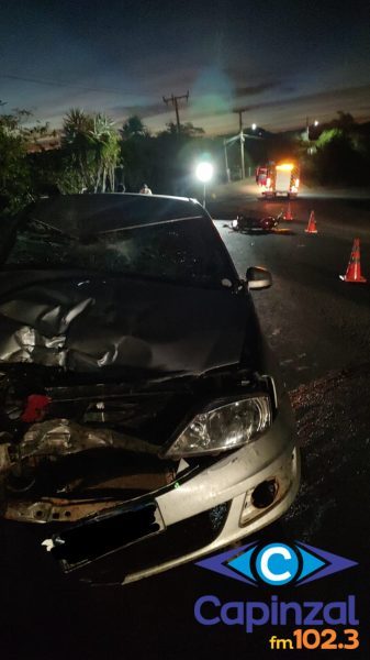 Motociclista morre após colisão com carro na SC-155, em Itá