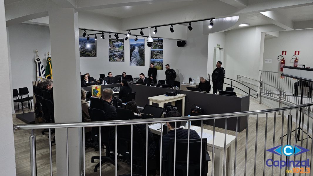 Júri de tentativa de feminicídio mobiliza a Comarca de Capinzal nesta quinta-feira