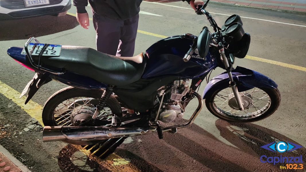 PM flagra motociclista com sinais  de embriaguez em Capinzal; homem foi encaminhado à Delegacia