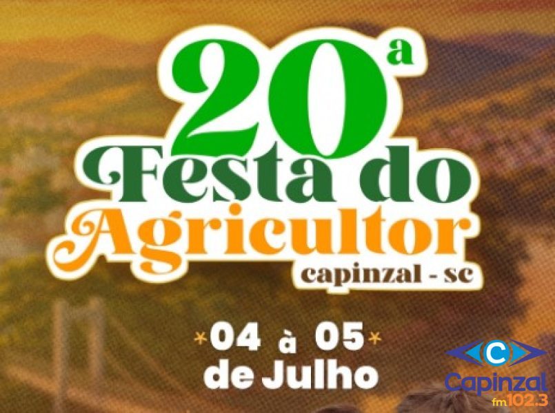 Festa do Agricultor em Capinzal: produtores têm até esta terça-feira para retirar fichas de churrasco