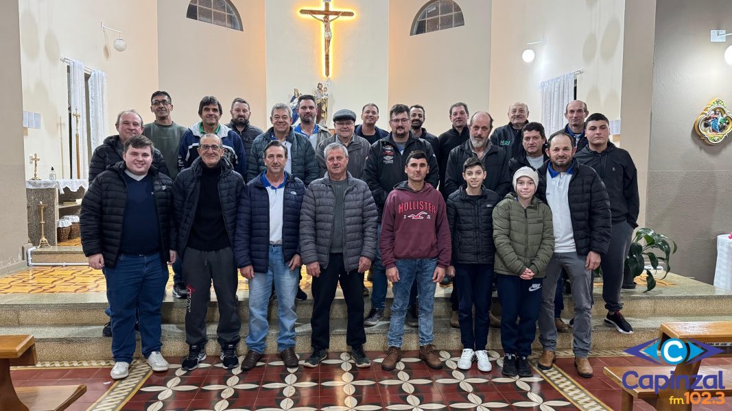 Terço dos Homens na Capela da Barra do Leão celebra nove anos de oração e união