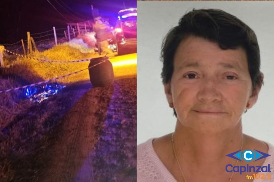 Polícia Civil revela que idosa encontrada morta no interior de Capinzal foi vítima de atropelamento
