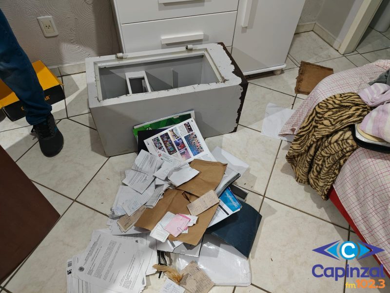 Criminosos arrombam posto de combustíveis e furtam cerca de R$ 30 mil em Concórdia