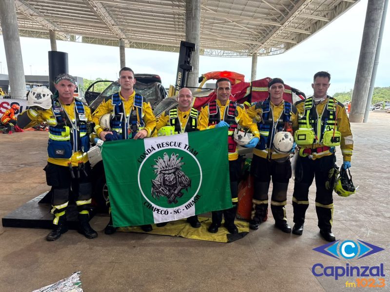 Bombeiros de Joaçaba garantem vaga para o World Rescue Challenge 2027, em Dubai