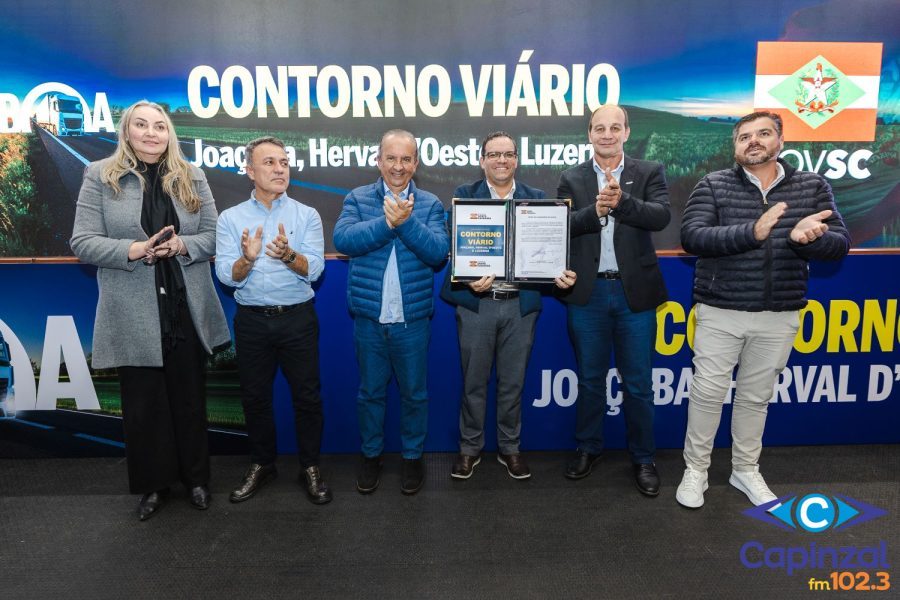 Governador Jorginho Mello lança edital para construção do Contorno Viário de Joaçaba, Herval d’Oeste e Luzerna