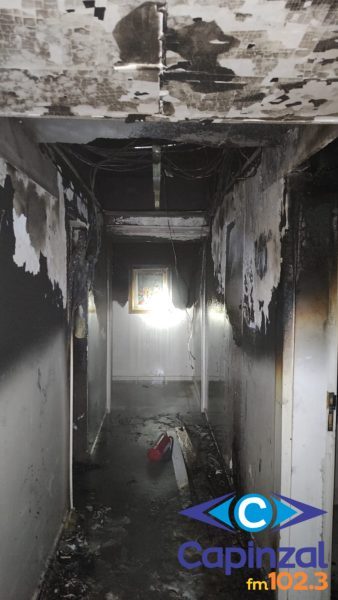 URGENTE! Incêndio em hotel mobiliza bombeiros e deixa cinco pessoas hospitalizadas em Chapecó
