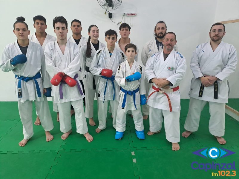 Equipe de karatê de Capinzal intensifica preparação para os Joguinhos Abertos e JASC