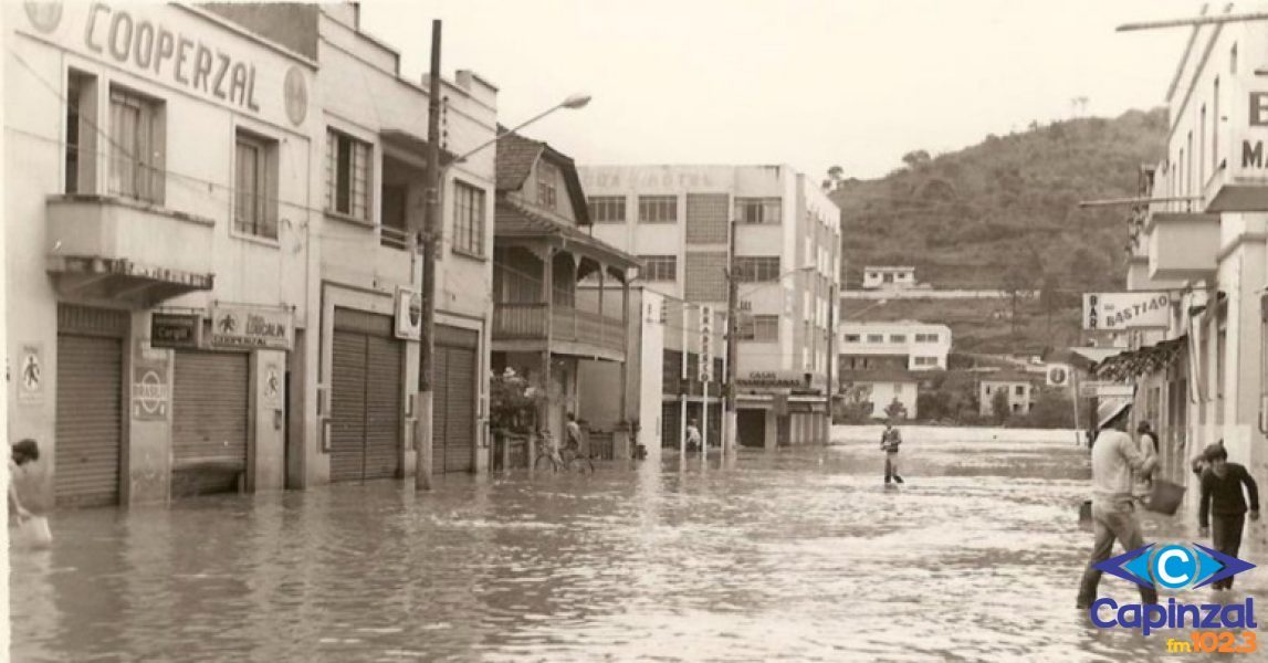 Enchente de 1983 completa 43 anos: uma história de perdas, solidariedade e recomeço em Capinzal
