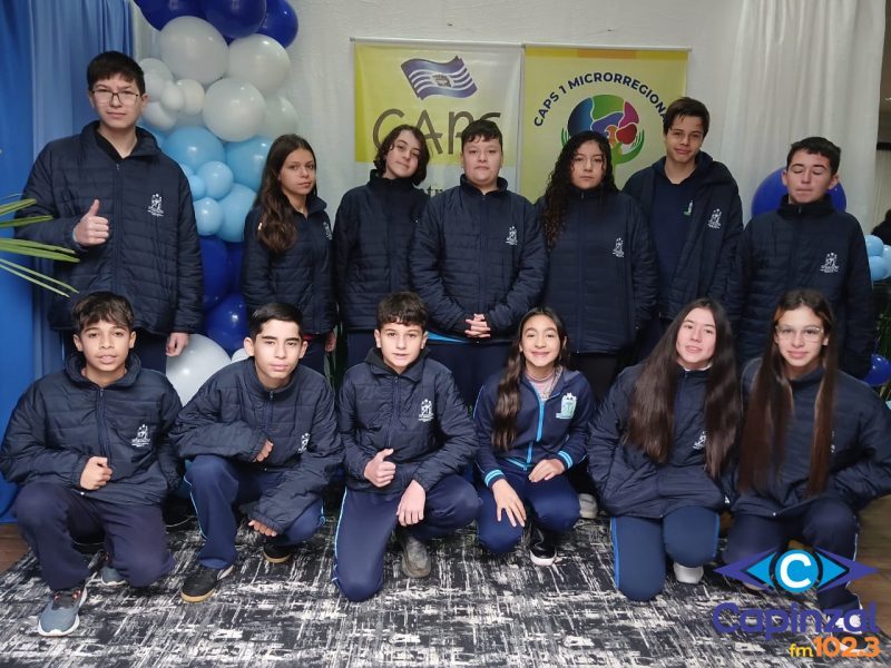 Alunos do 8º ano participam do encerramento do programa #QueroVidasSemDrogas