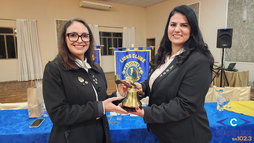Empossada a nova diretoria e novos membros do Lions Clube Núcleo Lacerdópolis
