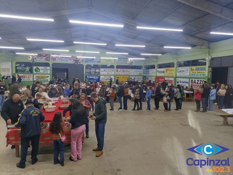 Jantar beneficente promovido pelo Lions Clube de Zortéa arrecada quase R$ 8,5 mil para família de morador que morreu em acidente no RS