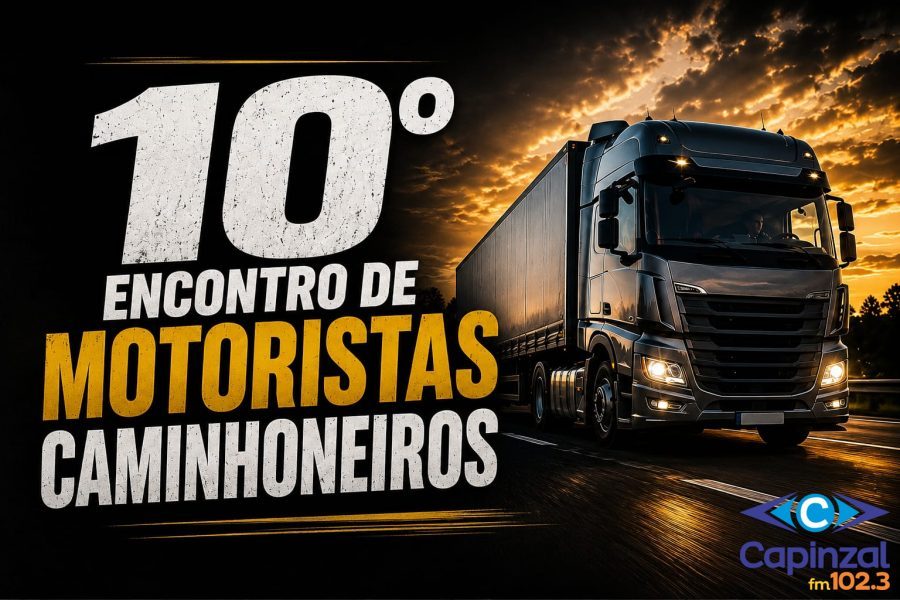 10º Encontro de motoristas e caminhoneiros será realizado no dia 18 de julho em Capinzal