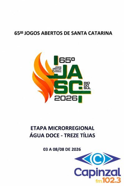 Capinzal, Ouro e Lacerdópolis conhecem os primeiros desafios na etapa microrregional dos JASC 2026
