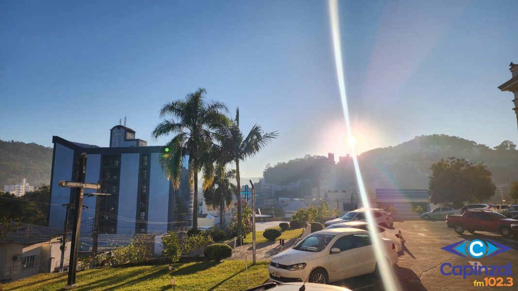 Tempo firme predomina até segunda-feira; chuva forte e temporais devem retornar na próxima semana