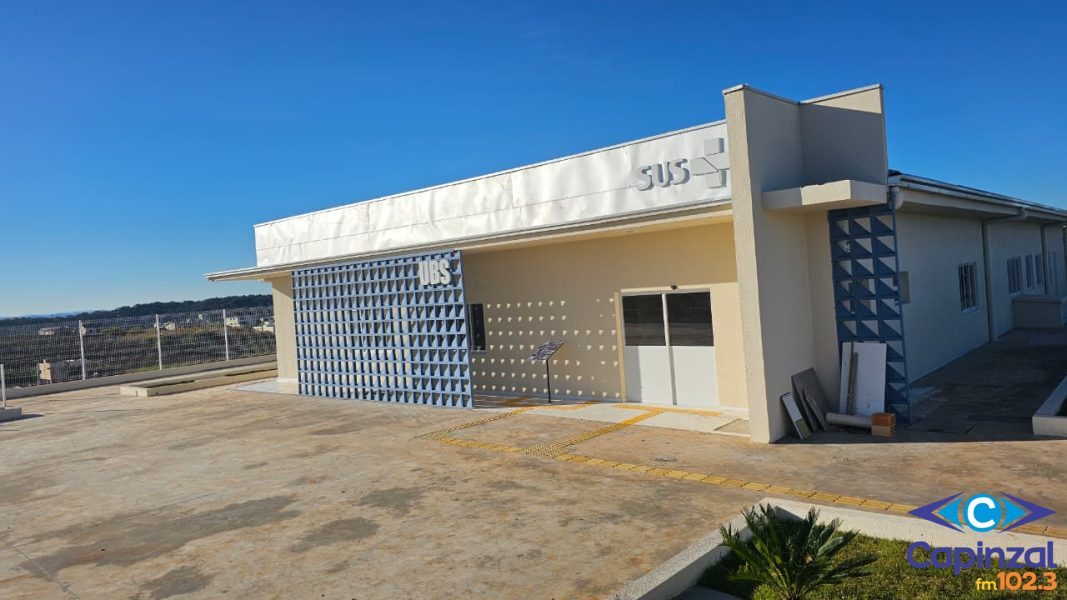 Nova UBS do Recanto dos Pássaros entra na fase final das obras e deve ampliar atendimento em saúde em Capinzal