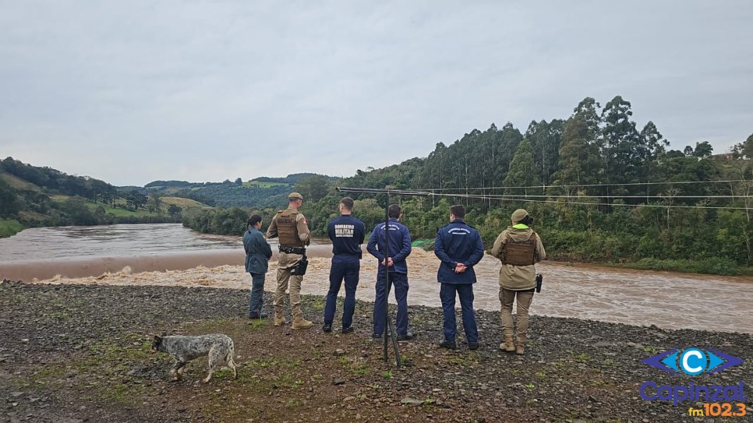 Bombeiro comenta caso de suposto corpo visto por morador no Rio do Peixe, em Lacerdópolis