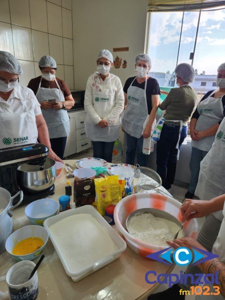 Zortéa realiza Curso de Confeitaria em parceria com SENAR e Sindicato Rural