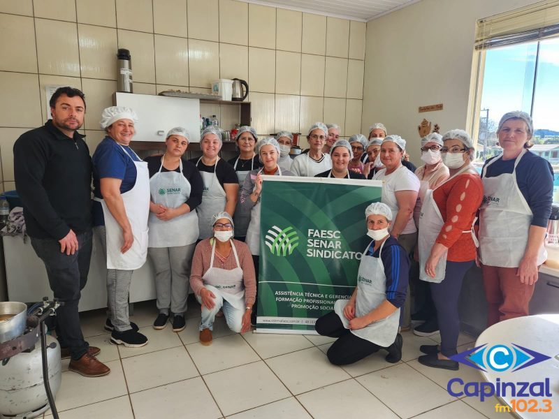 Curso de Confeitaria é concluído com sucesso em Zortéa