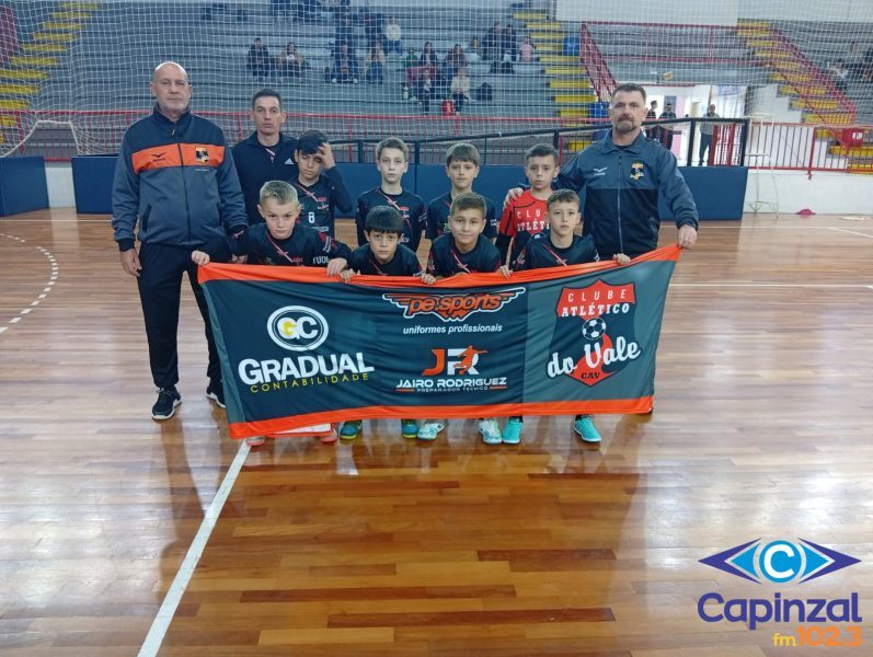 Clube Atlético do Vale joga em casa por vaga na próxima fase do Estadual LCF Sub-11