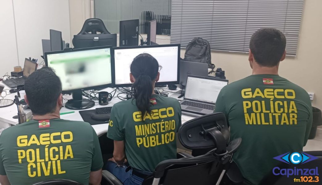 Municípios da região são alvo da Operação Desmos II contra estrutura financeira de facção criminosa em SC