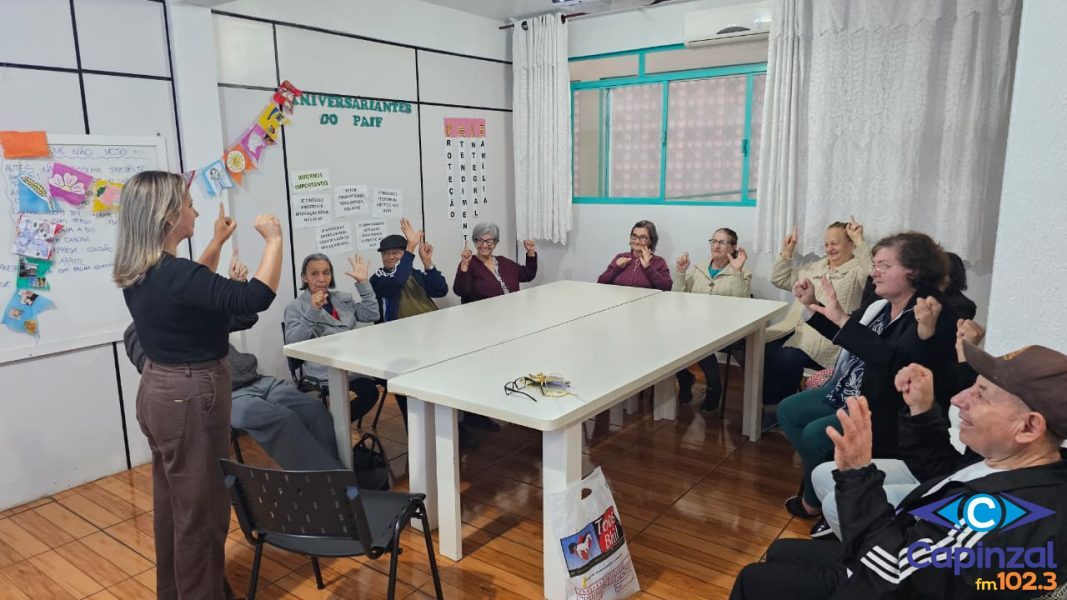Idosos destacam acolhimento e qualidade de vida durante encontro do PAIF em Ouro