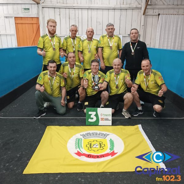 Bocha masculino de Ouro conquista bronze inédito e garante vaga na etapa regional dos JASC