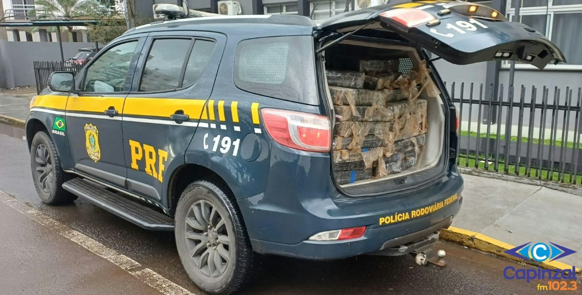 PRF apreende mais de 300kg de maconha após perseguição em Água Doce