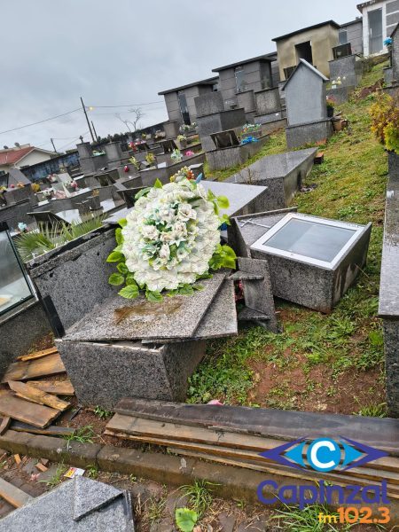 Cemitério Dom Daniel Hostin registra novos casos de vandalismo e furtos em Campos Novos