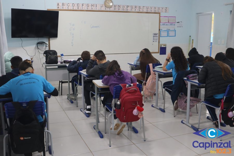 Rede Municipal de Ensino de Zortéa realiza avaliação para acompanhar aprendizagem dos estudantes