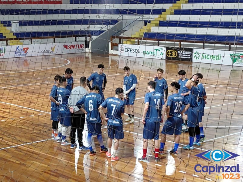 Capinzal Futsal se prepara para a segunda fase do Estadual Série Prata