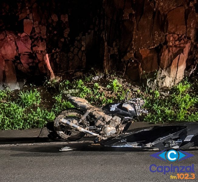 Motociclista de Capinzal morre em colisão frontal na BR-282, em Herval d’Oeste