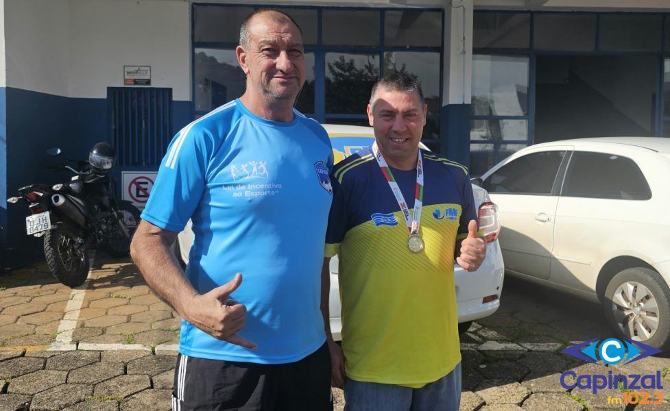 Campeão do PARAJASC, Leomar Ramos fala à Capinzal FM sobre conquista do ouro e rotina de treinos