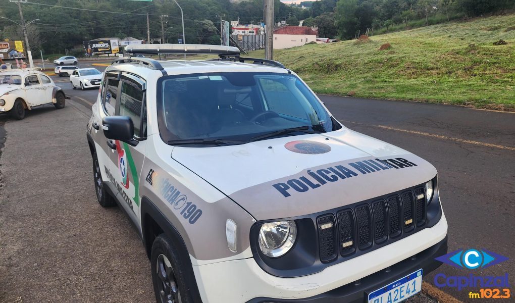 Polícia Militar recupera caminhonete furtada e apreende adolescente por tráfico em Campos Novos