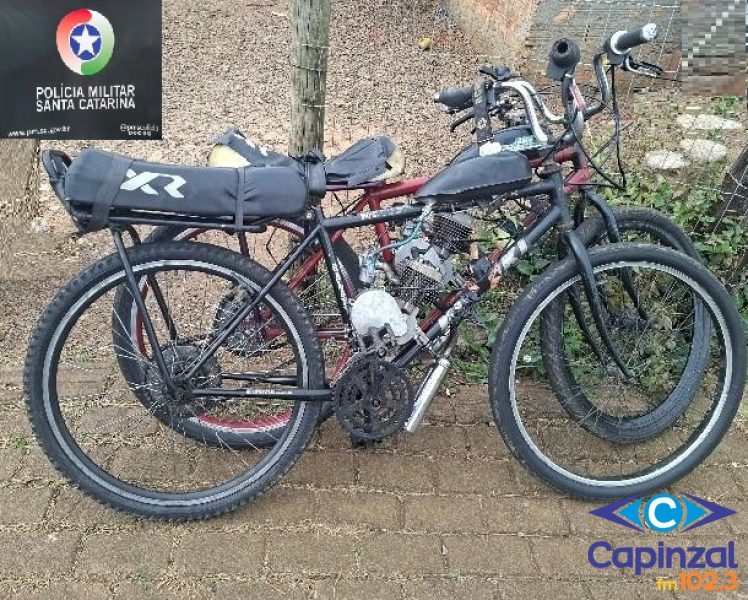 Ciclomotores artesanais são apreendidos por perturbação do sossego em Campos Novos