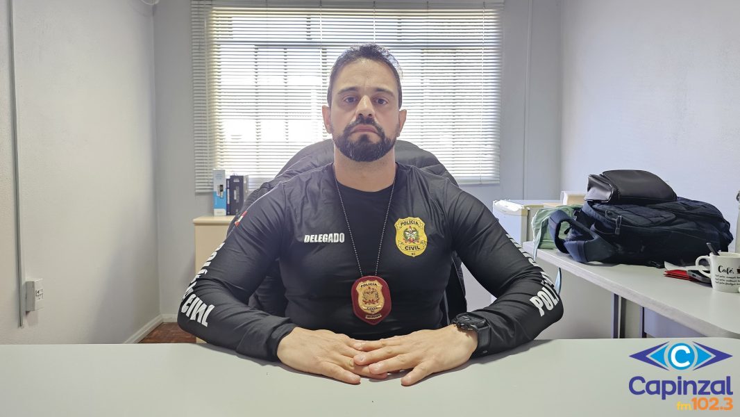 Delegado faz balanço dos primeiros dias em Capinzal com prisões, apreensões e mais de 40 inquéritos em andamento