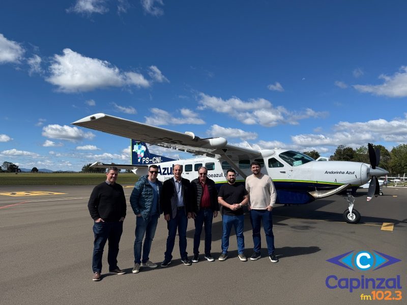 Aeroporto Municipal de Joaçaba avança para retomada de voos com inspeção da Azul Conecta