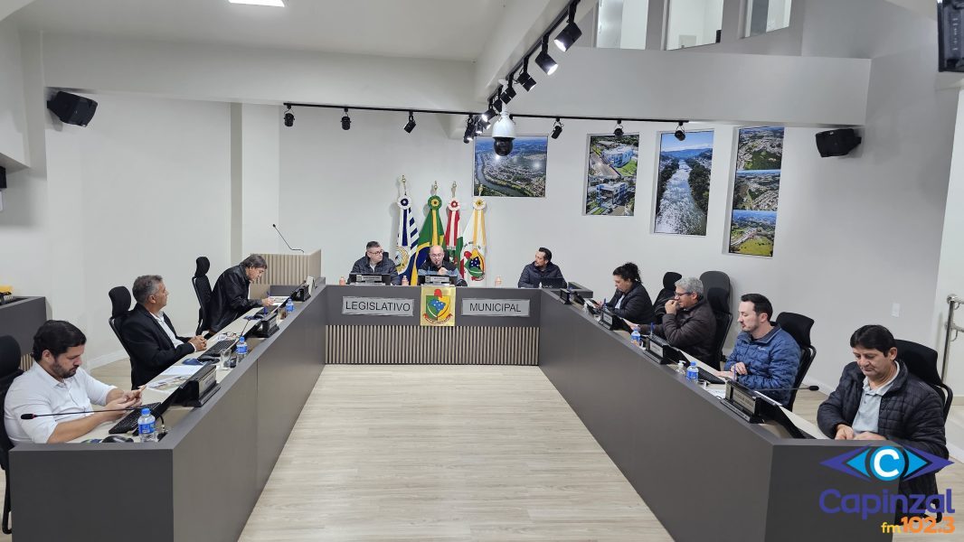 Câmara de Capinzal aprova diretrizes para o orçamento municipal de 2027