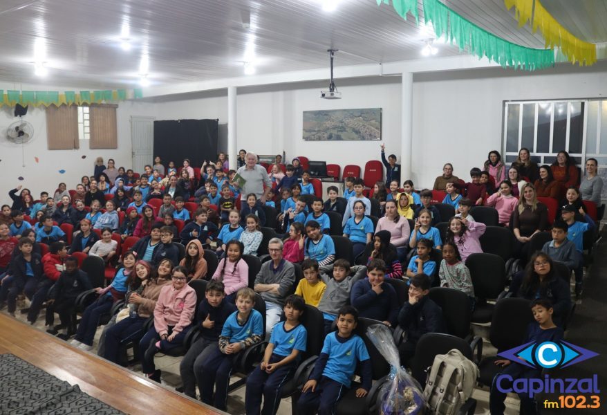 Alunos do GEM Horizonte – Núcleo I participam de palestra sobre a história de Zortéa