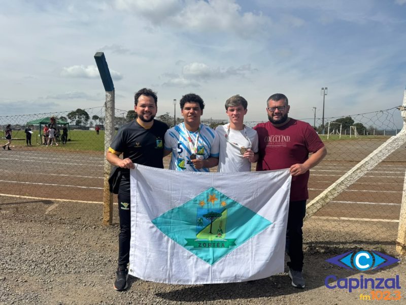 Zortéa conquista dois pódios no atletismo durante o JESC 15 a 17 anos