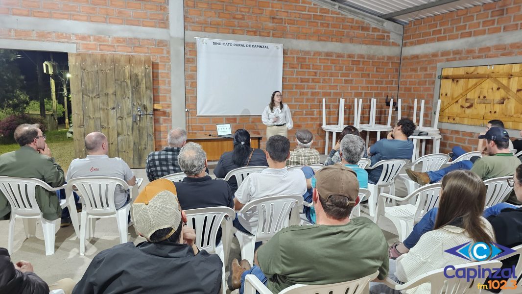 Sindicato Rural de Capinzal promove palestra sobre os impactos da Reforma Tributária no agronegócio
