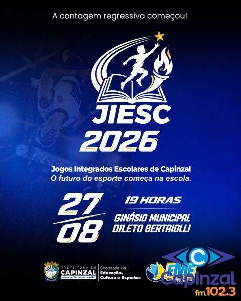 JIESC 2026 começa nesta quinta-feira com esporte, integração e apresentação dos Ginasloucos em Capinzal