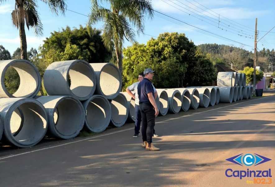 Capinzal prepara obra para combater alagamentos que afetam comunidade de Lindenberg