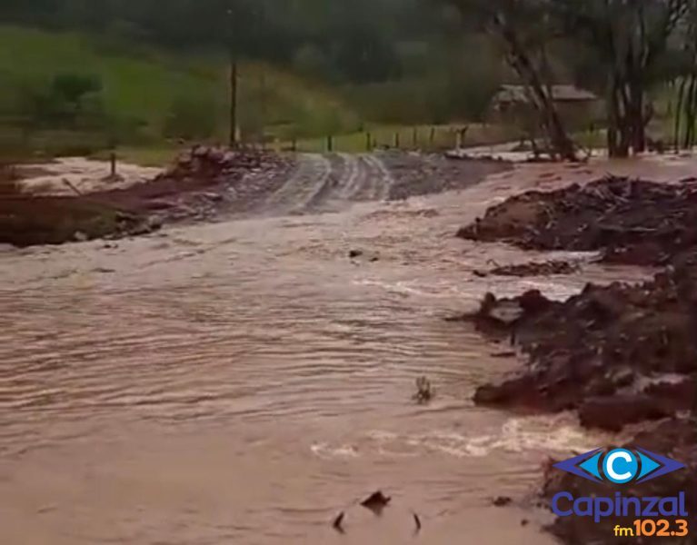 Chuvas intensas provocam estragos no interior de Campos Novos e deixam comunidades em alerta