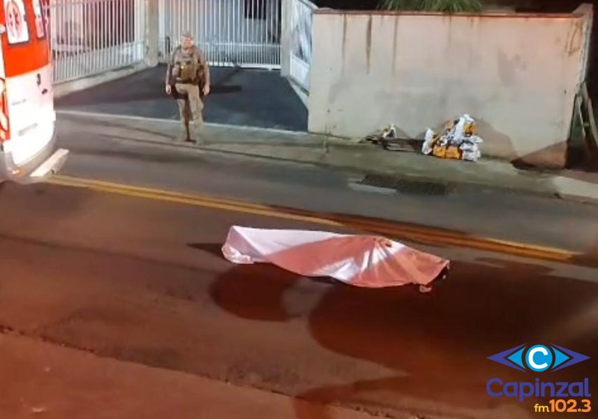 Homem é morto a golpes de canivete após briga em Joaçaba