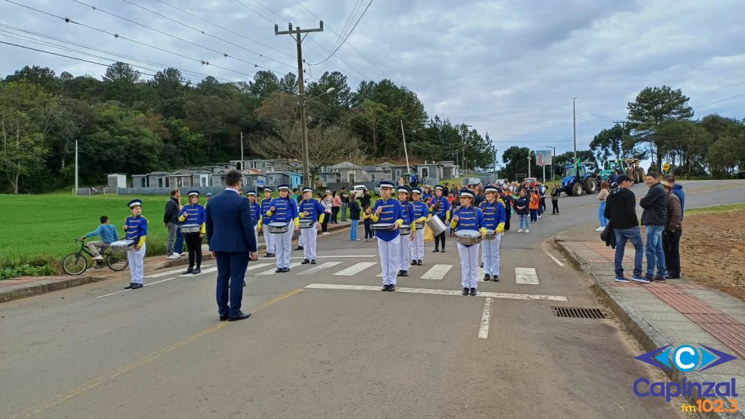 Escola Frei Crespin realiza 2º Desfile Cívico em Santa Lúcia
